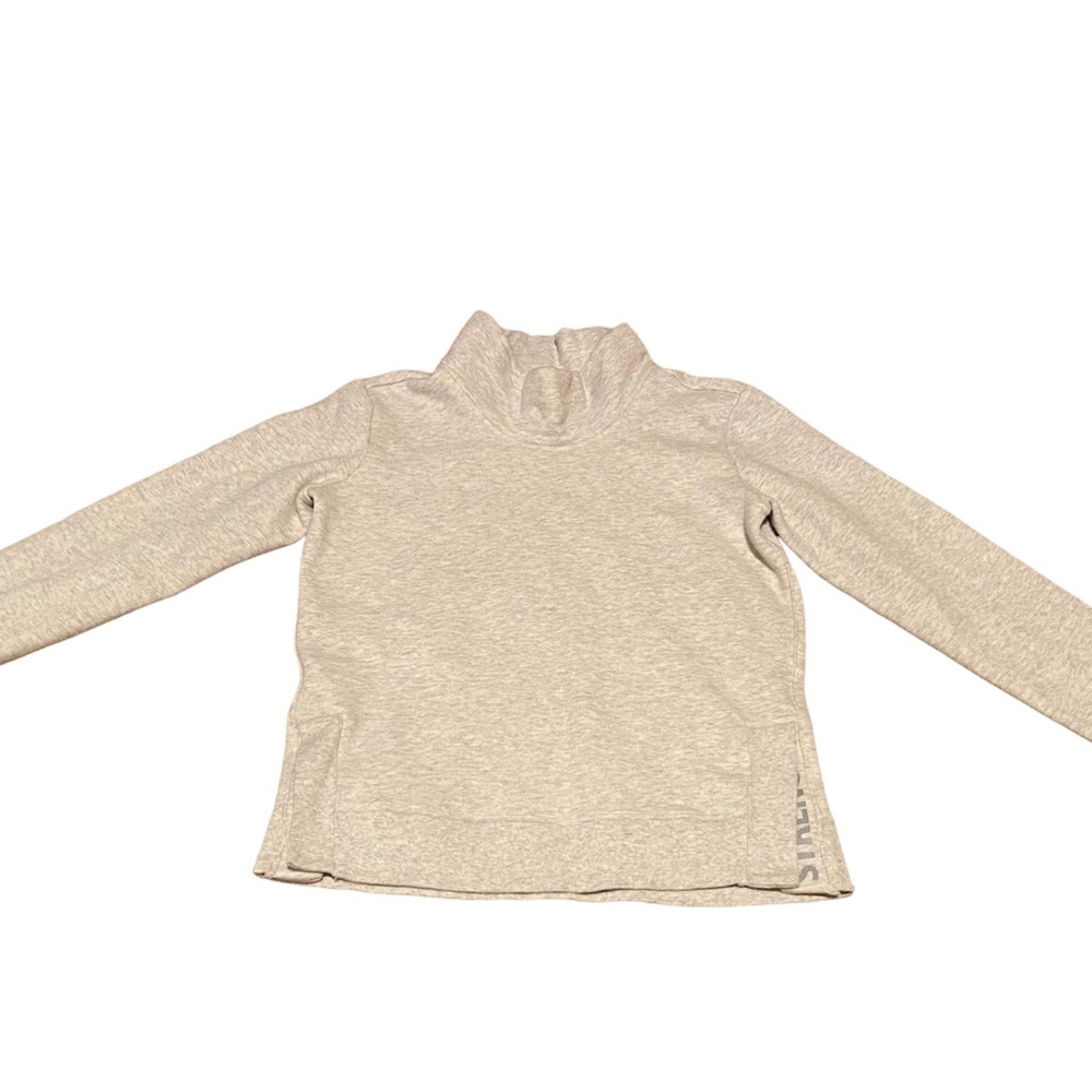 Gray Athleta Funnel Neck Sweatshirt Girls Size XL/14